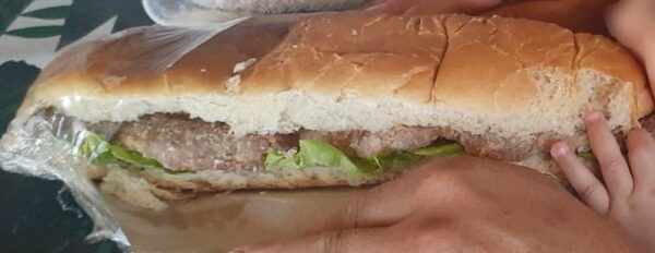 Sándwich de milanesa